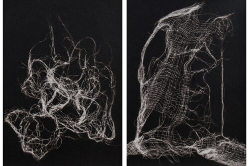 Maria Gil Lucientes, Pareidolia: Celestial Filaments, Mask of Threads