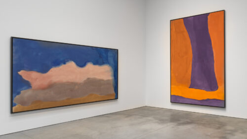 Helen Frankenthaler, The Moment and the Distance, 2026, installation view