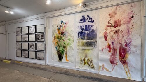 Installation view, Seven Women Chase Icebergs, The Re Institute