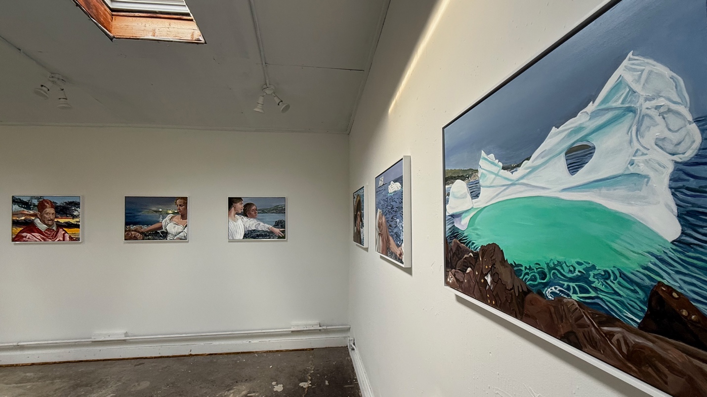 Installation view, Seven Women Chase Icebergs, The Re Institute