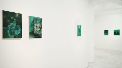 Huang Zhe, Installation view of He Spoke To The Birds