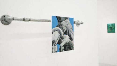 Diego Azzola, Huang Zhe, Installation view of He Spoke To The Birds