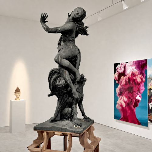 Melora Kuhn, exhibition view of Persephone