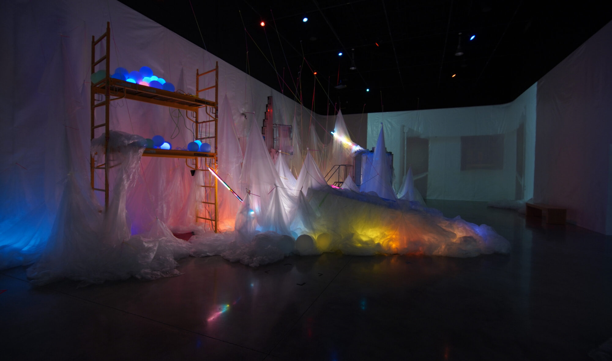Monumentalizing the Trace, installation view, The Frank C. Ortis Art Gallery