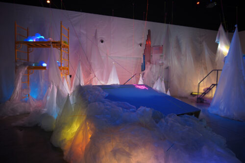 Monumentalizing the Trace, installation view, The Frank C. Ortis Art Gallery