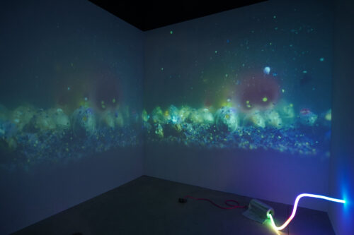 Monumentalizing the Trace, installation view, The Frank C. Ortis Art Gallery