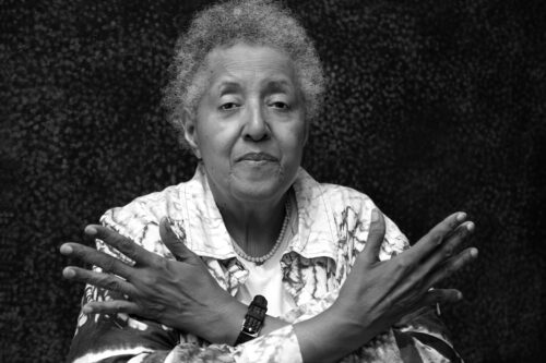 Grace Roselli, Portrait of Howardena Pindell