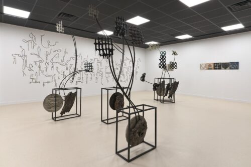 Installation view of Cantilevers – Katy Fischer & Marie Lorenz