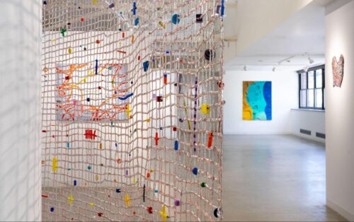 Installation view, Eleanor Anderson, Lucy Kim, J Stoner Blackwell