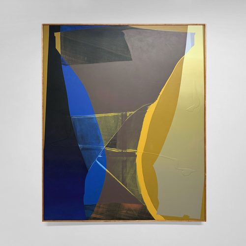 Danny Balgley, Anvil, 2026, oil and acrylic on canvas, pine frame, 60 x 48 in (152.4 x 121.92 cm). Courtesy of Wexler Gallery, New York