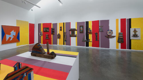 Installation view of Betty Parson’s An Expanded World