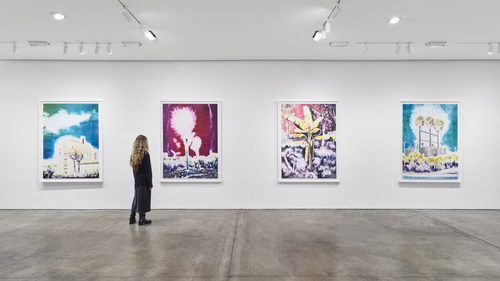 Gamaliel Rodríguez, Lo grabado de lo vivido (What is etched from what has been lived), Pace Prints, 2026. Artwork © Gamaliel Rodríguez. Photo by Garrett Carroll.