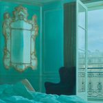 Tim Kent, PASSY, 2026, oil on canvas, 56 x 60 in ( 142.2 x 152.4 см)jpg, photo courtesy of Tim Kent