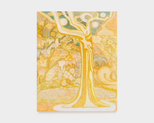 Laurie Nye, Cottonwood, 2026, oil on linen, 60 x 48 in (152.4 x 121.92 cm), Courtesy of the artist and Uffner & Liu, New York