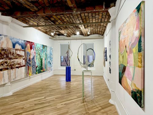 Plumb Line, installation view 1
