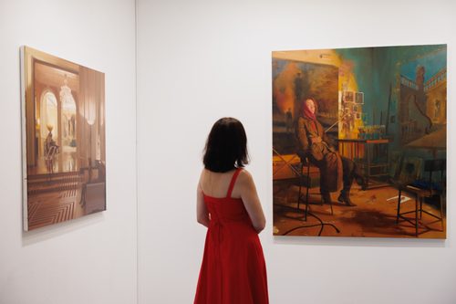 Tim Kent, GIPSY, 2026, oil on canvas, 60x54 in (152.4x137.2 см), courtesy of Tetiana Nikolaienko