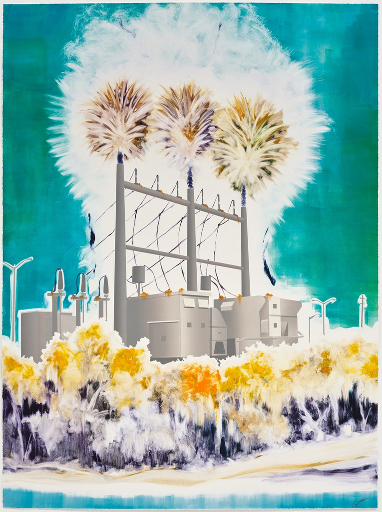 Gamaliel Rodríguez, The way to the glowing palm (version 1), 2026  