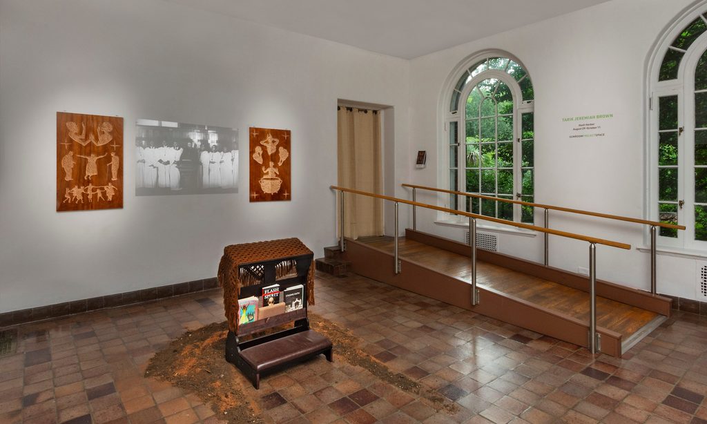 Exhibition view of Tarik Jeremiah Brown