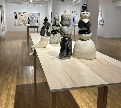 Installation view of Vessels: Bodies, Tales & Machines