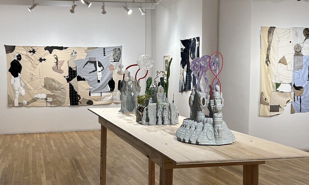 Installation view of Vessels: Bodies, Tales & Machines
