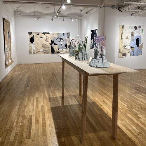 Installation view of Vessels: Bodies, Tales & Machines.