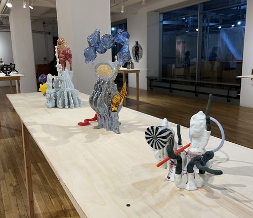 Installation view of Vessels: Bodies, Tales & Machines
