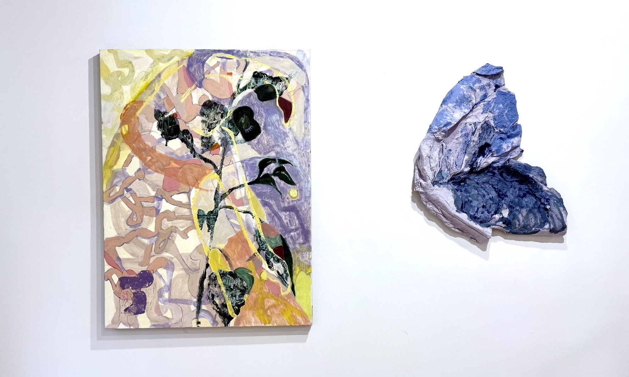 Plumb Line, installation view