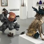 Paul Higham, Installation view of Data Sculpture